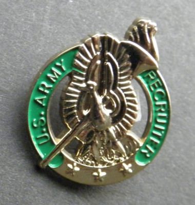 Recruiter Pin US ARMY RECRUITER LAPEL PIN BADGE 1 INCH | eBay