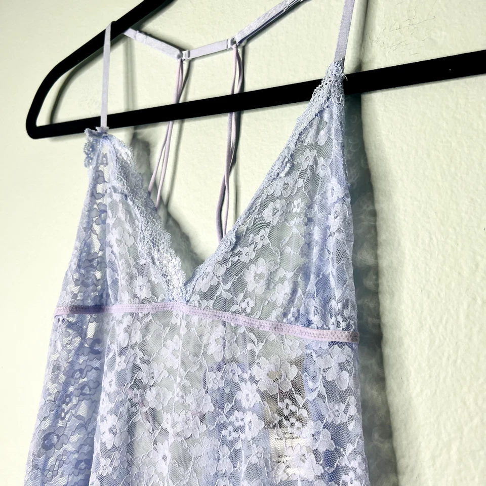 Кружевная ночная рубашка In Bloom от Jonquil S фиолетовая See Thru кружевное платье плюшевый мишка - Изображение 2 из 4