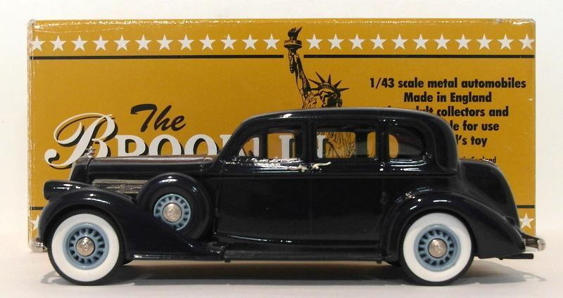 Brooklin 1/43 Scale BRK81 - 1936 Pierce Arrow 1601 Sedan Blue | eBay