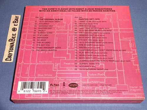 The Cure Three Imaginary Boys 1979 Remaster Deluxe Edition 2-Discs Fire In Cairo - Picture 3 of 21