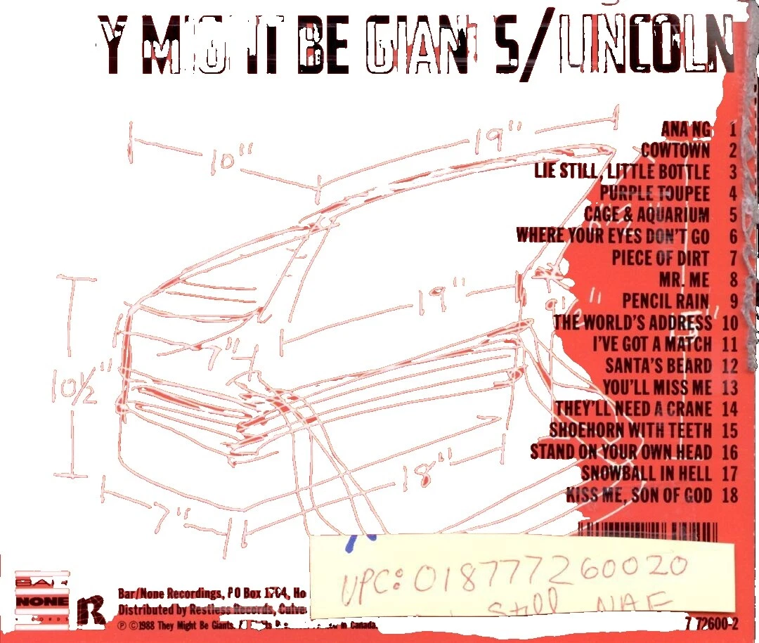 Rock They Might Be Giants Music CDs