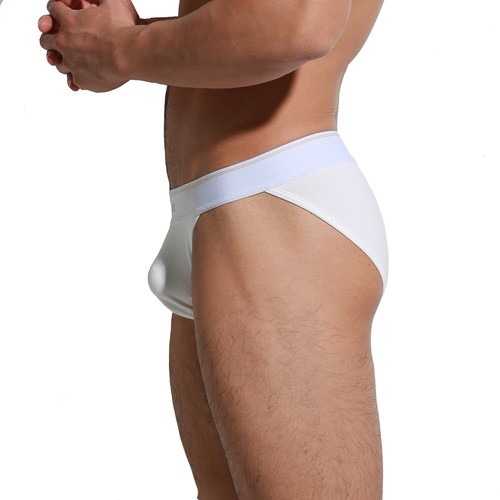 DESMIIT Para hombres Ropa Interior de tiro alto Sexy U-Pouch Calzoncillos Parte inferior Interior - Imagen 7 de 15