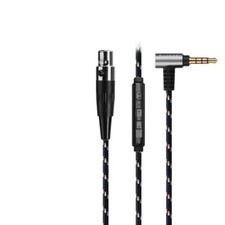 Mini XLR OCC Nylon Cable For AKG K267 K701 K702 K712PRO K553MKII 3.5mm 120cm 4FT