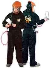 High Teck - PS115B - XL Black Paint Suit
