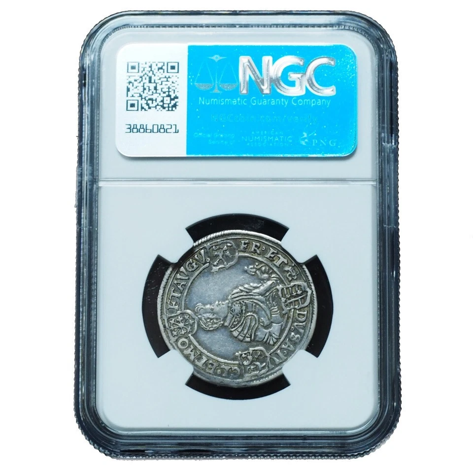 1613 Germany Saxony 1/4 Taler Johann Georg XF45 NGC - Image 4 of 4