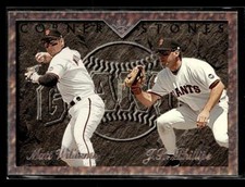 1995 Leaf #6 J.R. Phillips / Matt Williams Cornerstones card
