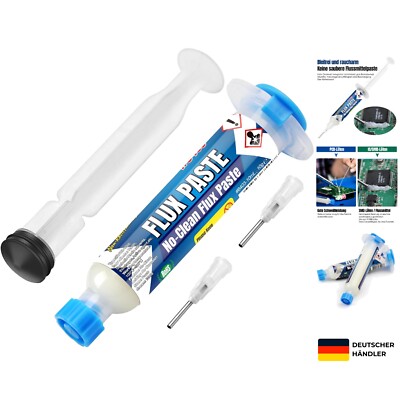 BEEYUIHF No-Clean Flussmittel Löten, Solder Paste Flux, SMD Elektronik Lötflu...