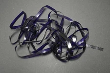 5 Feet STEEL PURPLE 1/8"  BUG BACK SHELL BACK for Fly Tying