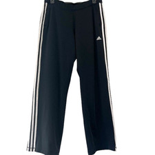 Adidas Women  s Black Track Pants Size Medium