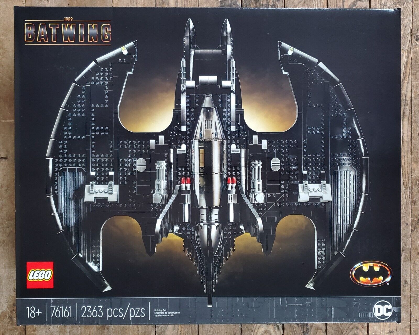 LEGO DC Batman 1989 Batwing 76161 2,363 pcs Factory Sealed Box Exclusive