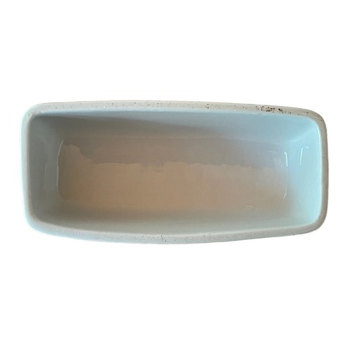 Cordon Bleu Covered Butter Dish White 2 PC Lid Corn on Cob BBQ Dinner - Picture 11 of 12