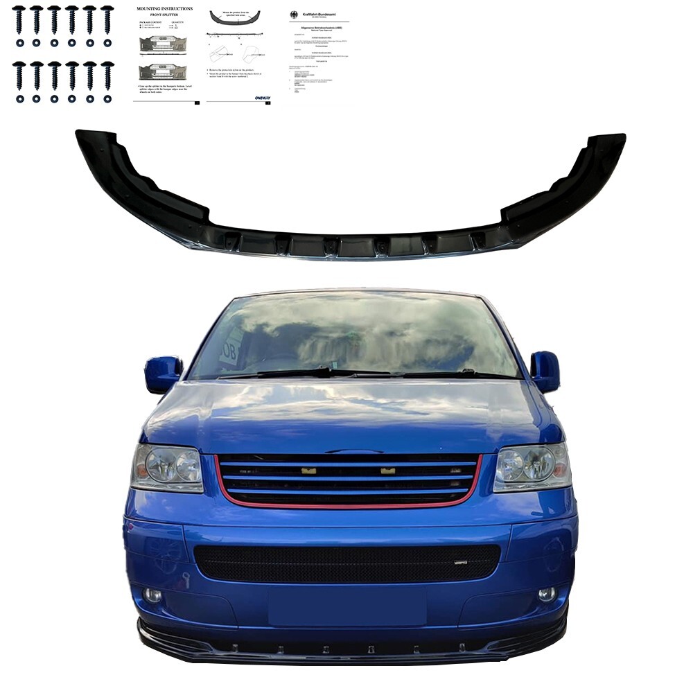 Frontspoiler kompatibel mit VOLKSWAGEN Transporter T5 2003 bis 2009