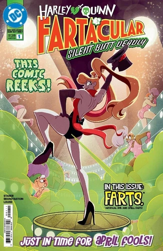Harley Quinn Fartacular Silent Butt Deadly #1 (One Shot) Cover A