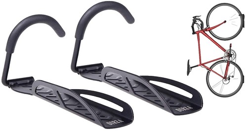 Bike Storage Rack, 6 Bike Racks and 6 Helmets Hooks, Wall Mounted Bike  Storag... | eBay