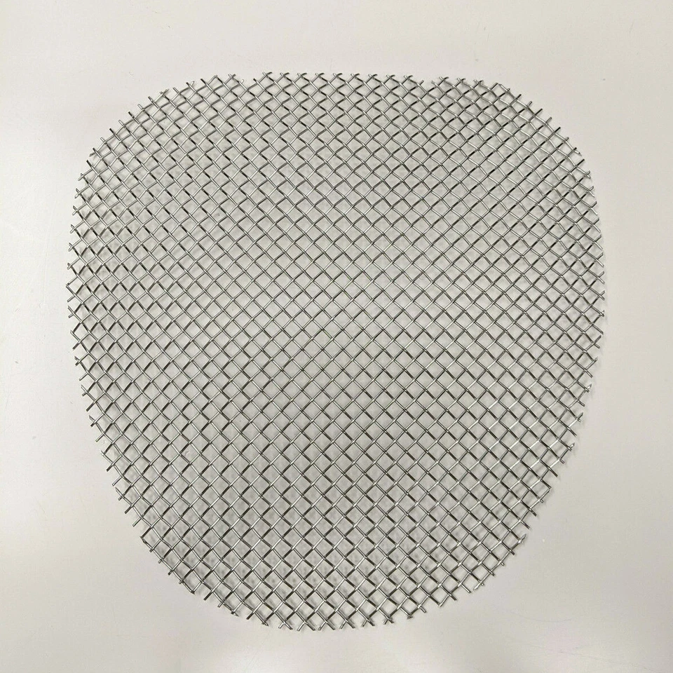 Inserto de rejilla de malla tejida de acero inoxidable genuino Jaguar tipo S 99-02 Foto 4 de 4