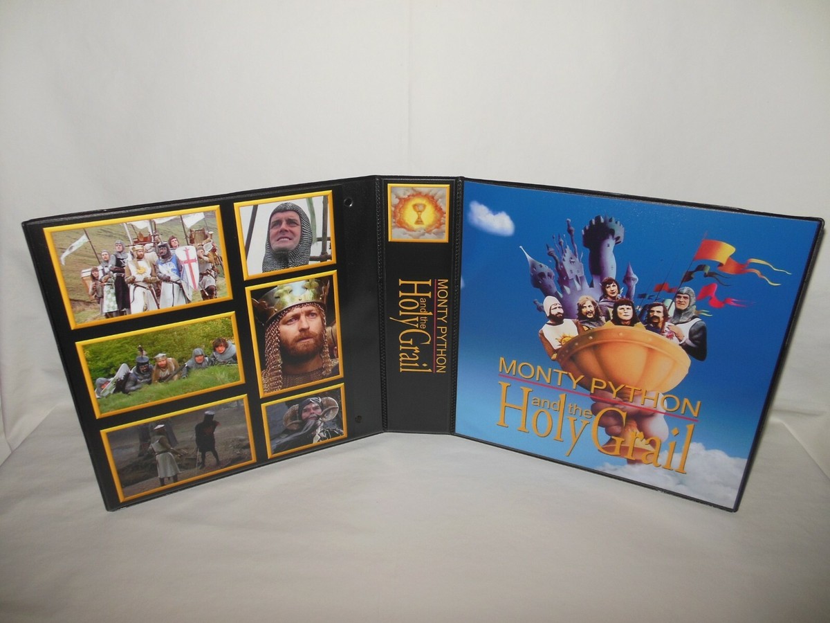 Custom Made Monty Python and the Holy Grail 3 Inch Trading Card Binder | eBay Custom Made Monty Python and the Holy Grail 3 Inch Trading Card Binder | eBay