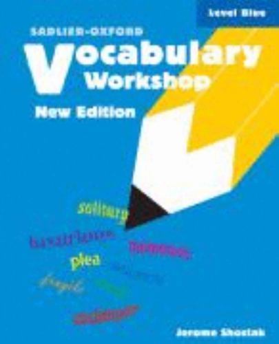 Vocabulary Workshop, Level Blue by Jerome Shostak 9780821503652| eBay