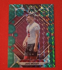2023 Mosaic Jake Moody #326 Green Mosaic Prizm Rookie Card San Francisco RC. rookie card picture