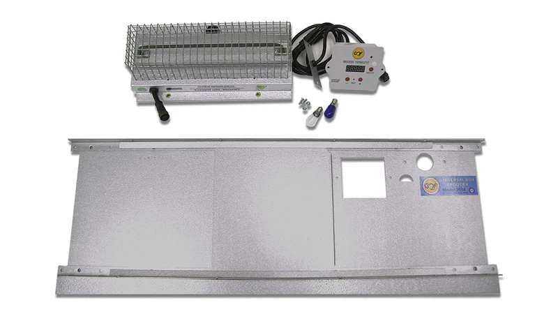 G.Q.F. MANUFACTURING CO. NEW GQF 0575 Brooder Electronics Upgrade Kit 2 Bulbs Heater Back Panel 0705