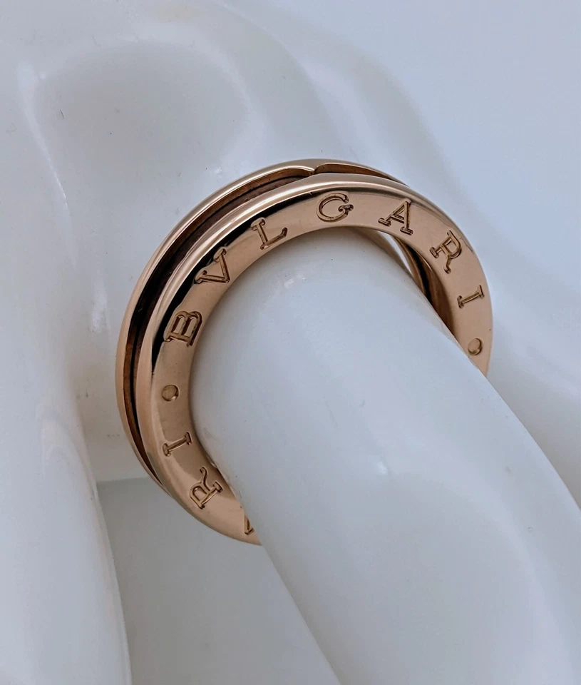 Bulgari BVLG BVLGARI B.ZERO1 Ring 5,85Gramm aus 18 Karat Rosegold Gr.52 #553 - Bild 3 von 4