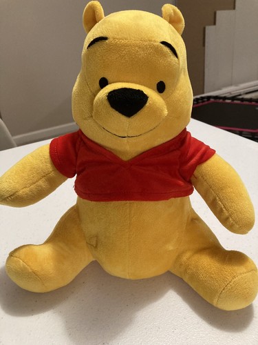 Disney Store Winnie The Pooh Medium 11inch Plush Stuffed Toy Bear New No Tag - Picture 4 of 7