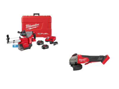Milwaukee 2915-22DEGR M18 FUEL 18V 1-1/8'' SDS Rotary Hammer / Grinder Combo Kit