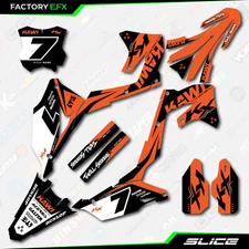 Orange Slice Graphics Kit fit 21-24 Kawasaki KXF250 KXF 250 Decal Sticker KX250F