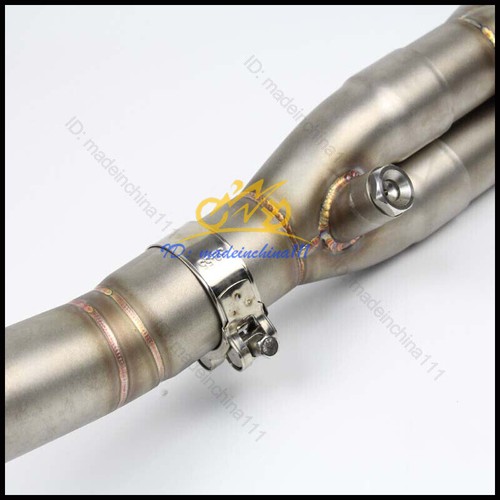 Motorcycle Exhaust Connect Link Pipe Header for Kawasaki Z900 Slip on System Tip - Picture 4 of 5