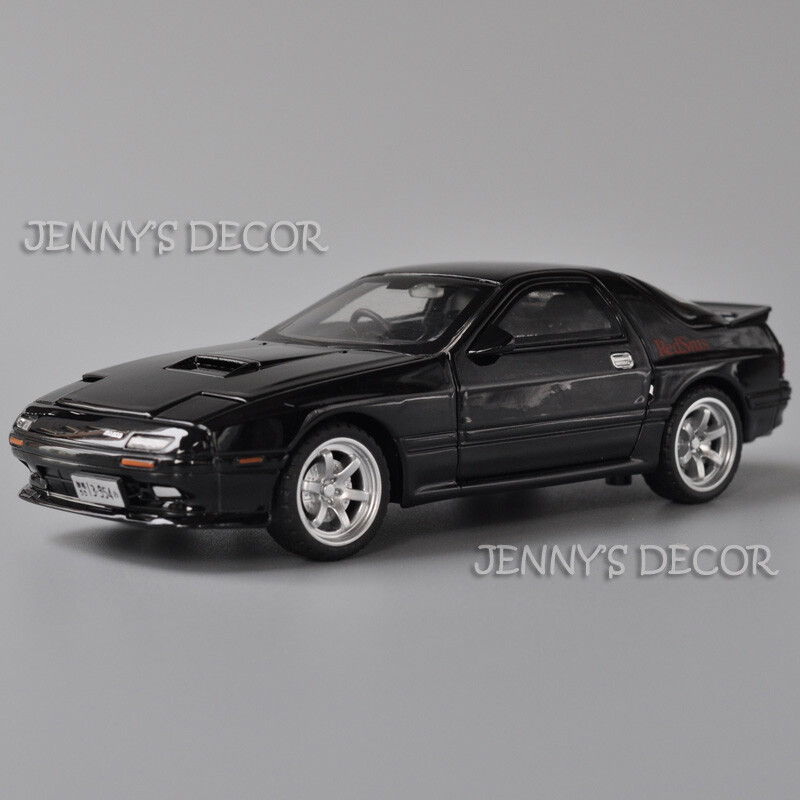 1:32 Scale Diecast Mazda RX-7 Model Car Toys Pull Back Miniature