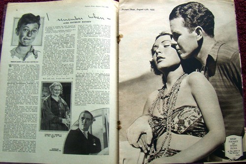 KATHARINE HEPBURN COVER + story for Picture Show (8/17/35) movies Helen Mack - Picture 5 of 6