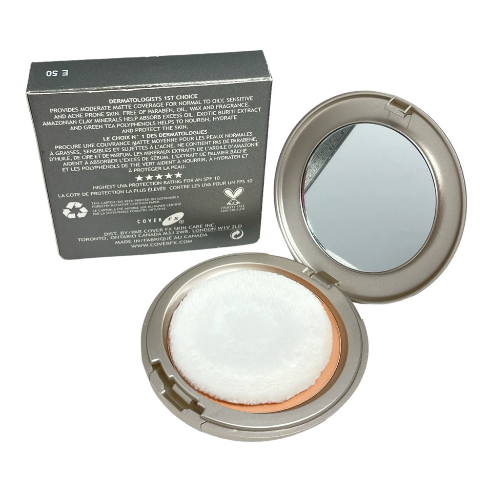 Base en polvo mineral Powder FX FPS 10 *E 50* (12 g/0,42 oz.) Nuevo en caja Foto 2 de 2