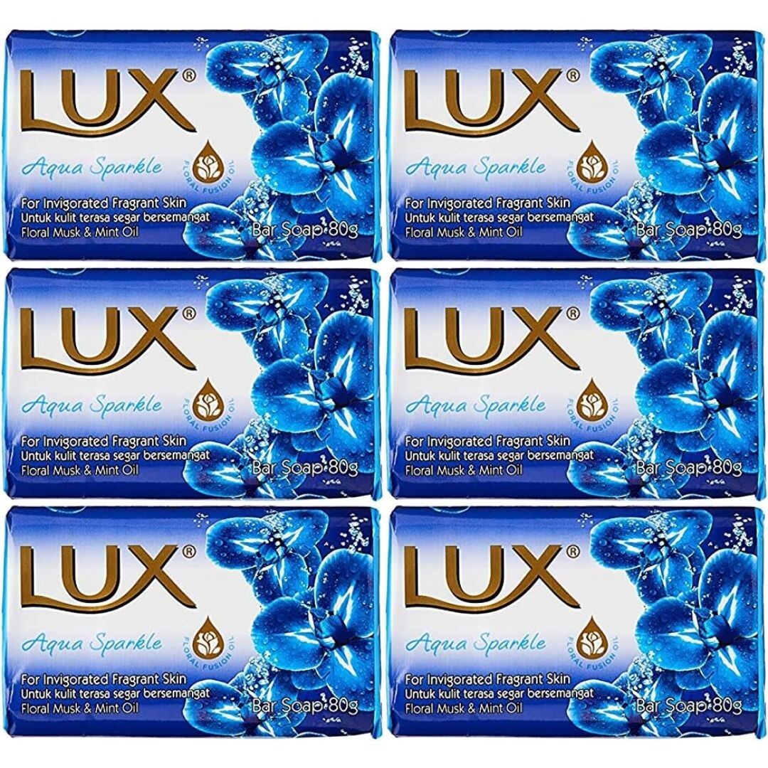 Lux Aqua Sparkle Soap Bar 80G - Image 13