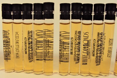White Diamonds by Elizabeth Taylor Eau de Toilette Lot of 25 Vials NEW