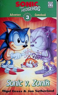 Sonic Adventure Gamebook 3 - Sonic V. Zonik - 1./2. Edition - B+/B/B+