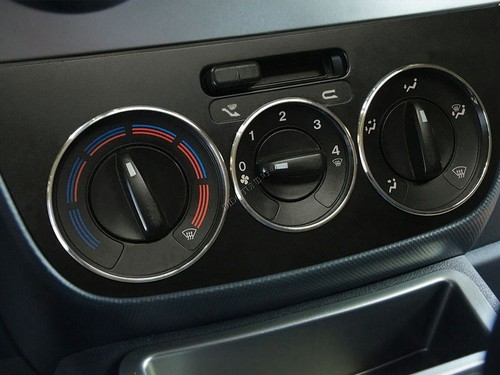 Per Peugeot Bipper 2007- Alluminio Anello Ventilazione Anelli Cromati 3 pezzi - Imagen 7 de 8