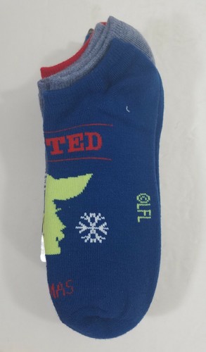 Star Wars Mandalorian Socks No Show 6 Pairs Size 4-10 Baby Yoda The Child Grogu - Picture 7 of 7