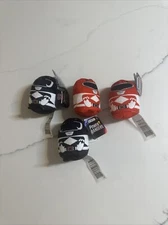 Power Rangers - Red Ranger - Podpals - 3" Mini Plush - New with Tags Lot Of 3!!!