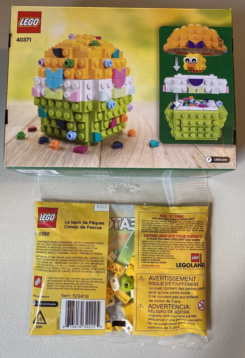 LEGO 40371 Easter Egg 2020 LIMITED PROMO 30550 Creator Easter