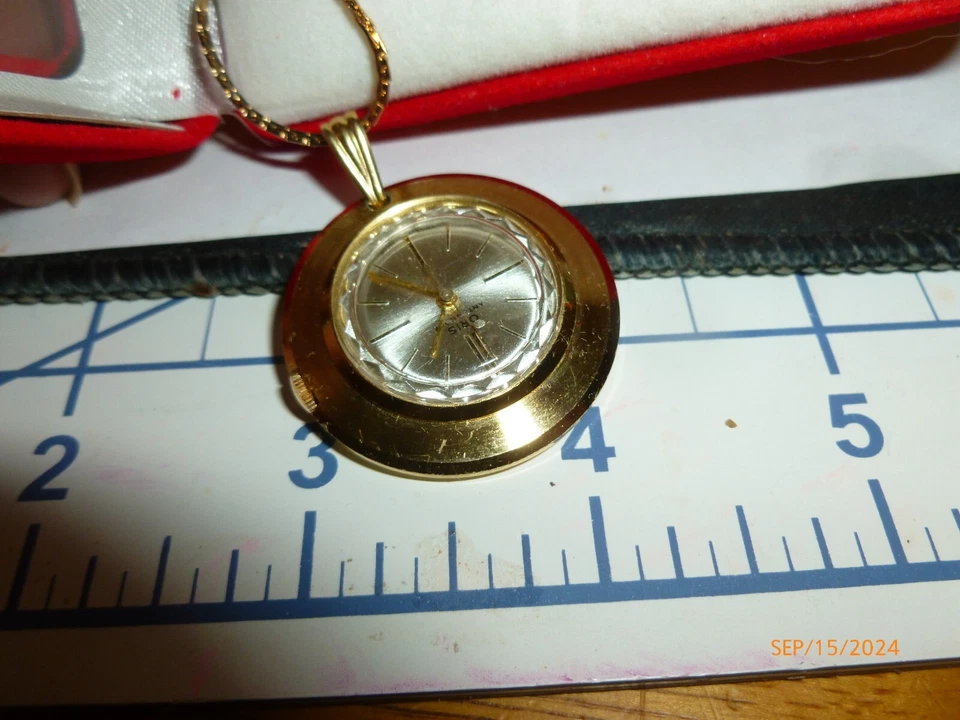 Reloj Collar Colgante ORIS Vintage A Prueba de Golpes Swiss Works Bolsillo MCM Foto 4 de 4