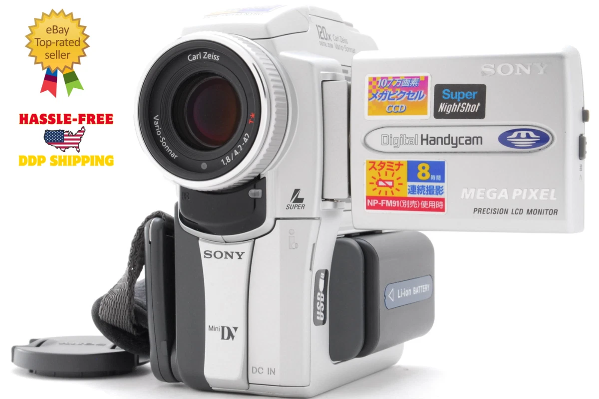 Sony Handycam MiniDV Camcorders 120x Digital Zoom for sale | eBay