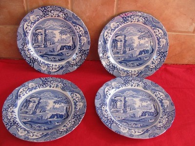 Rare grande spode design italien C. 1816 W. Fabriquée en