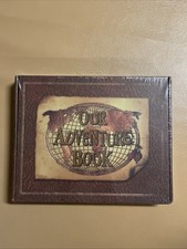 Our Adventure Book 180 Pages Scrapbook Photo Album,Retro Style Embossed Lette...