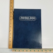 Kerbey Lane Cafe Restaurant Menu Board Blue Cover