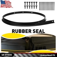 Front Bumper Hood Seal Strip Weatherstrip Rivet For Dodge Challenger 2008-2022