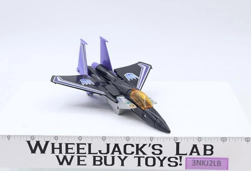 Skywarp 1984 Vintage G1 Transformers F-15 Fighter Hasbro Action Figure