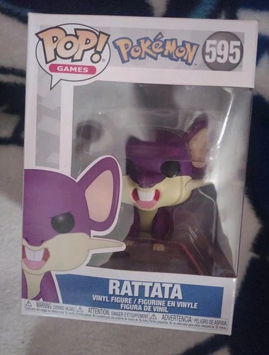 Funko Pop Games Pokemon 595 Rattata Vinyl Collectable Figurine New