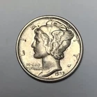 1939 S Dime Mercury Silver 10C Coin