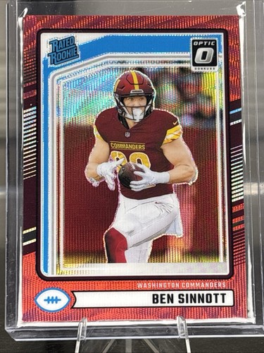 BEN SINNOTT 2024 Donruss Optic Preview Rated Rookie RED PANDORA PRIZM #314 - Bild 1 von 1