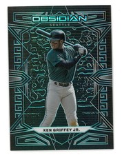 2023 Obsidian Electric Etch Carolina Blue #41 Ken Griffey Jr. #/99