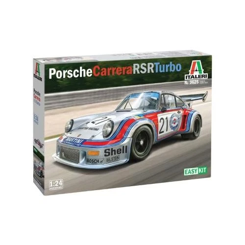 1:24 ITALERI Porsche 911 930 Carrera Rsr Turbo #21 24H Le Mans 1974 Kit IT3625 - Immagine 2 di 4